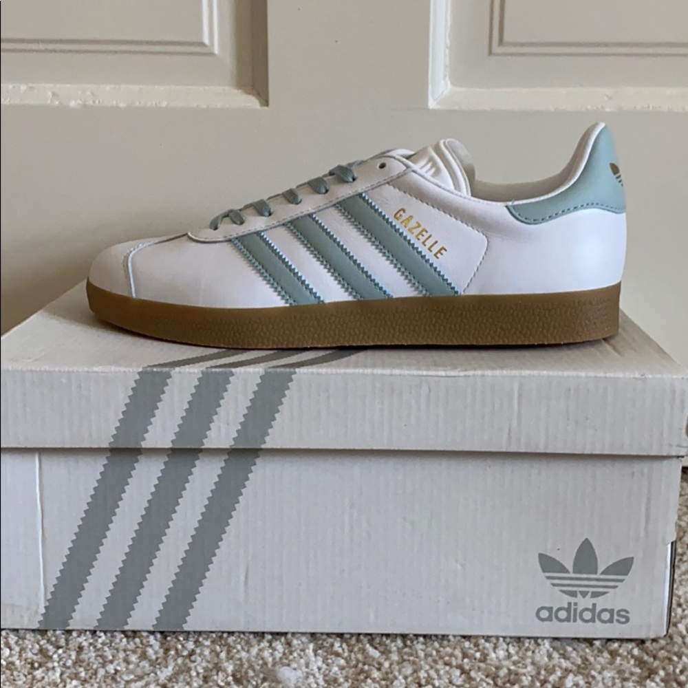 Custom Adidas Gazelle Sneakers - Picture 1 of 3